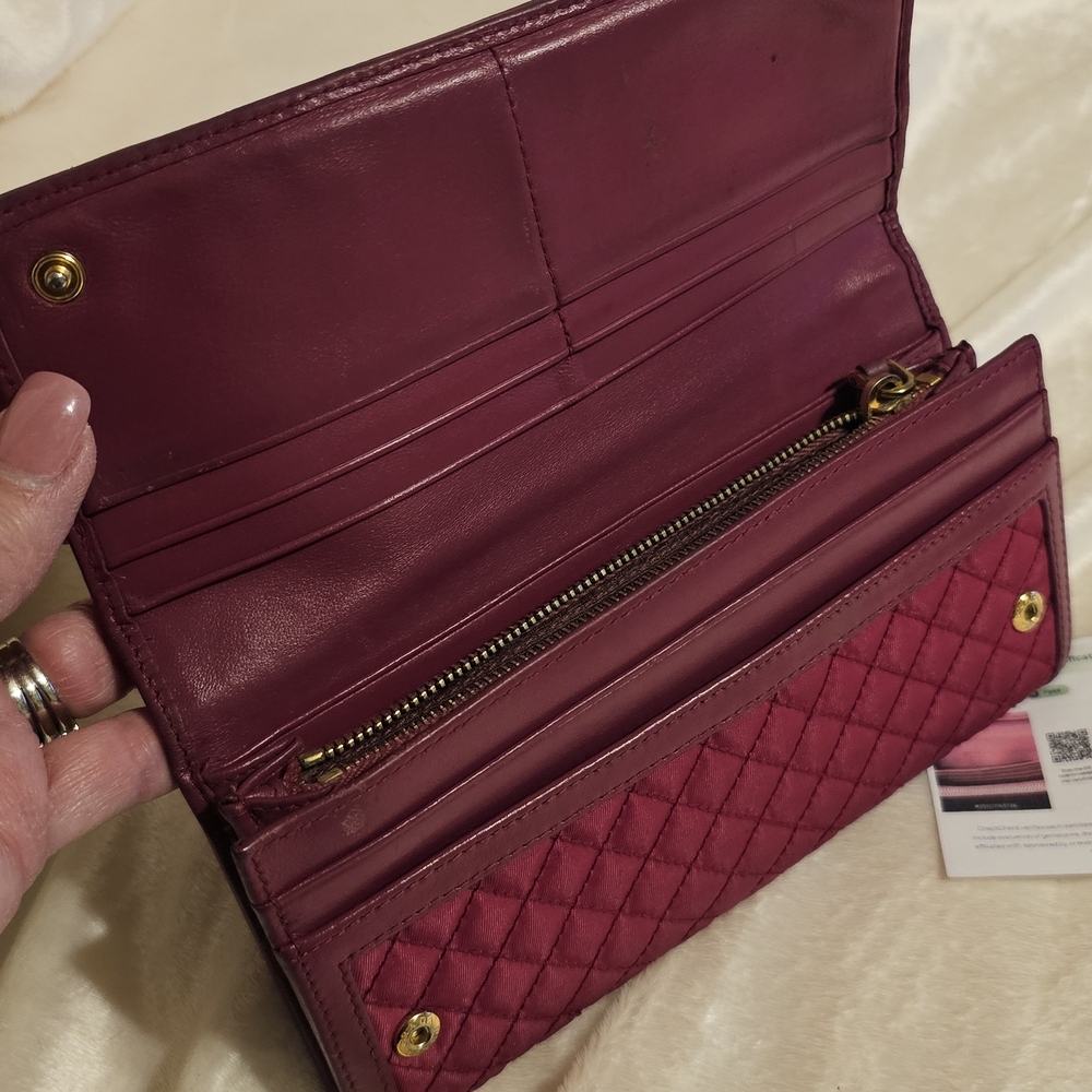 Prada Project Burgundy Quilted Wallet - Picture 9 of 12